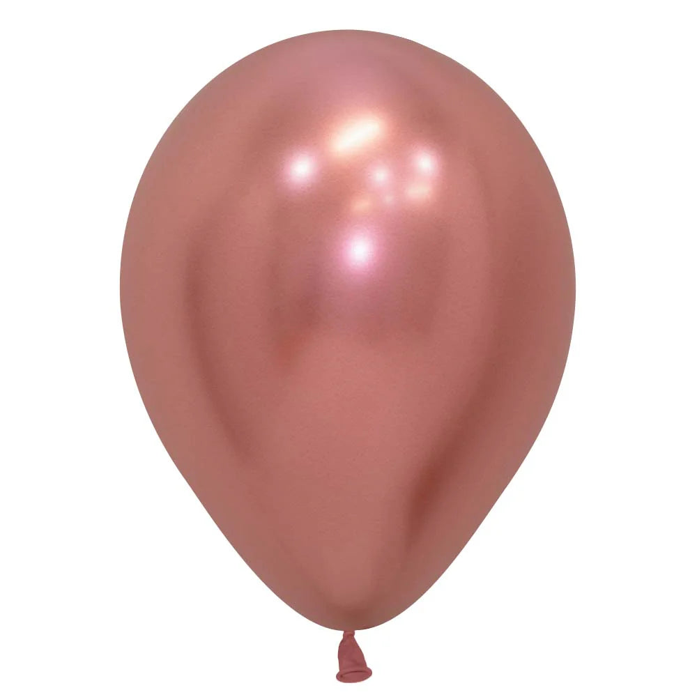 SEMPERTEX 5" Latex Reflex Rose Gold 100ct